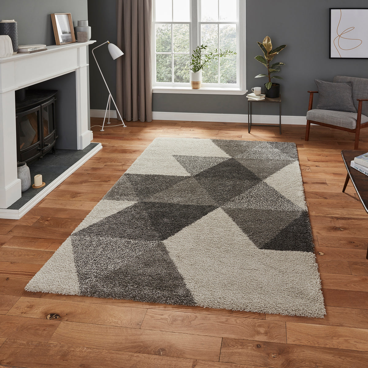 Royal Nomadic 5741 120cm x 170cm Rug Cream Grey