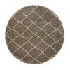 Royal Nomadic 5413 160cm x 160cm Circle Rug Grey Cream
