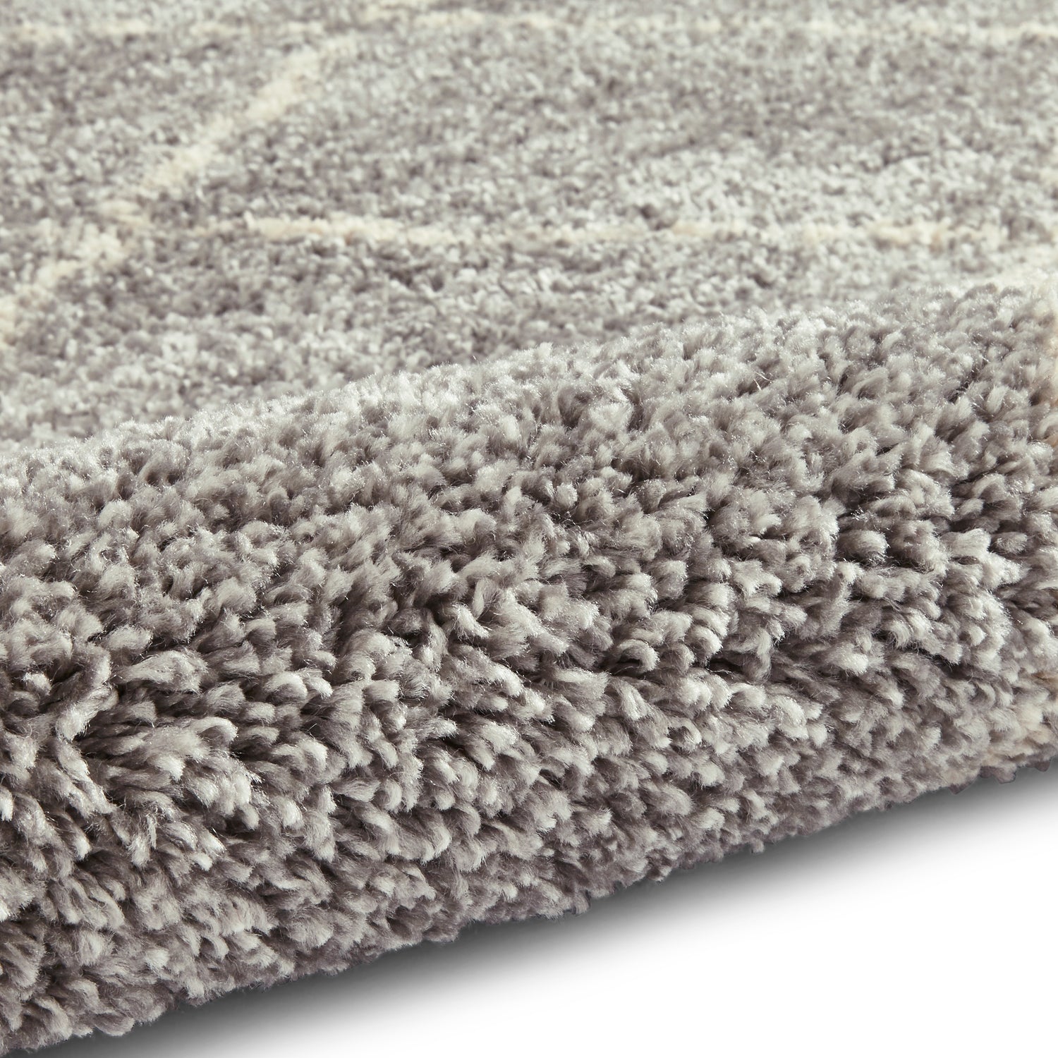Royal Nomadic 5413 160cm x 160cm Circle Rug Grey Cream