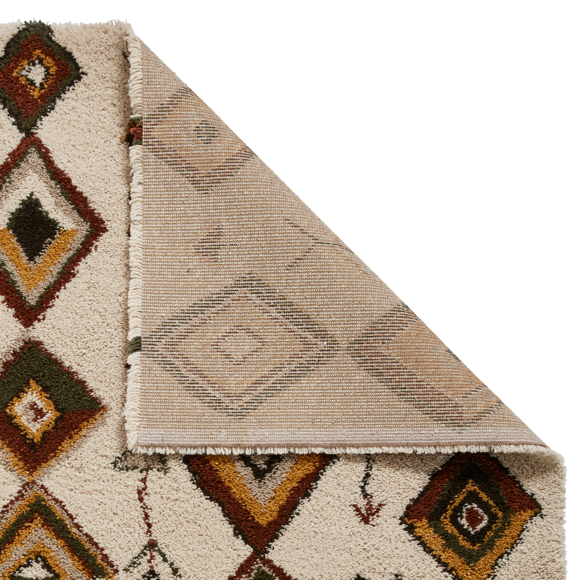 Royal Nomadic A636 160cm x 220cm Rug Cream Terra Yellow