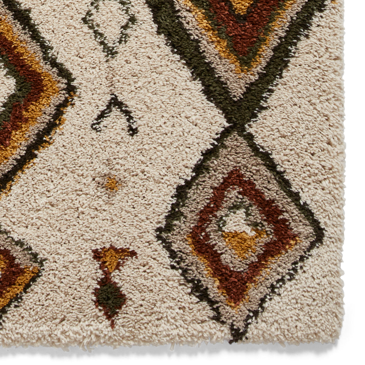 Royal Nomadic A636 160cm x 220cm Rug Cream Terra Yellow