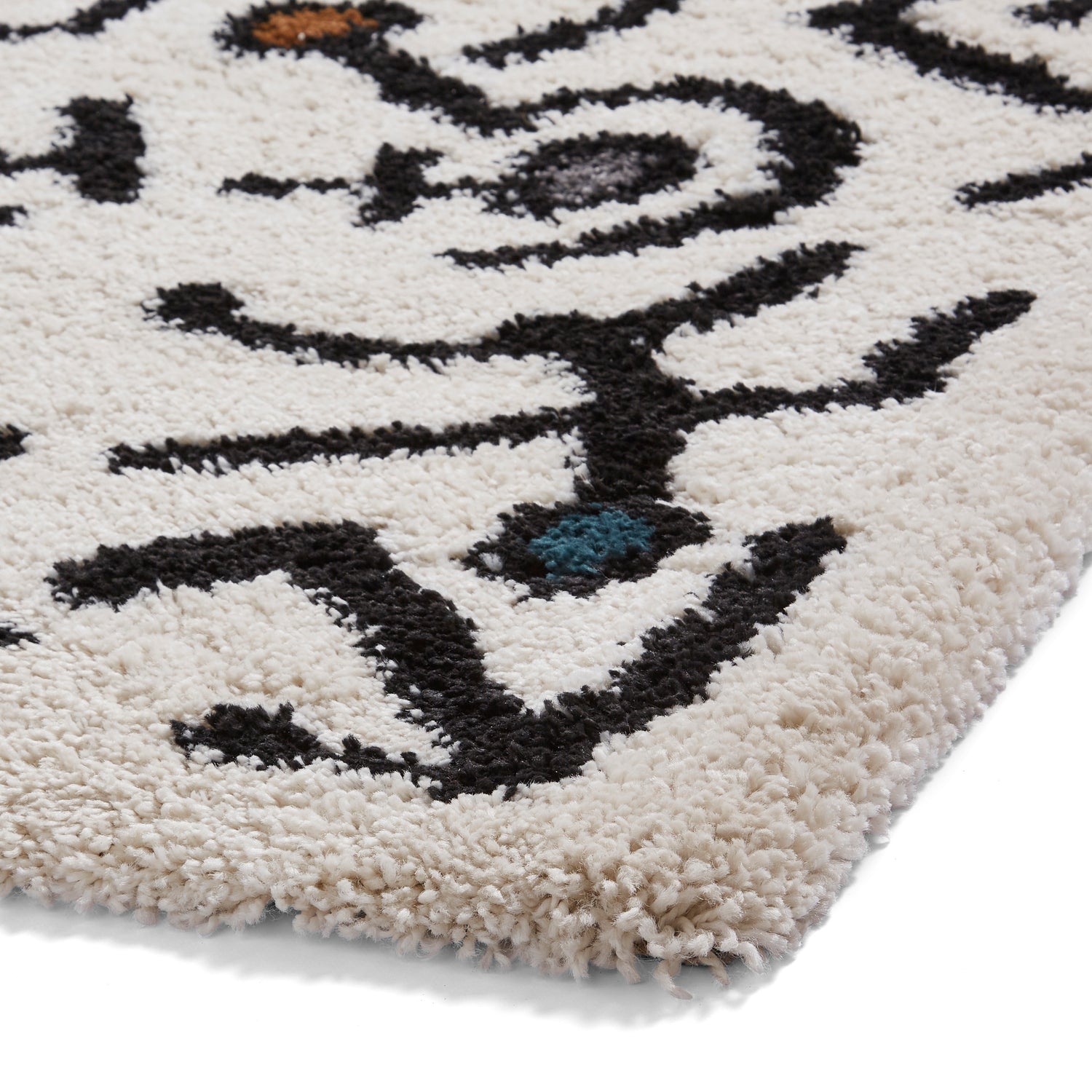 Royal Nomadic A637 120cm x 170cm Rug Cream Black Multi