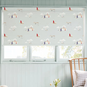 Sophie Allport Coastal Boats Blackout Made To Measure Roller Blind Blue