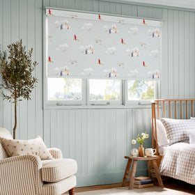Sophie Allport Coastal Boats Translucent Made To Measure Roller Blind Blue