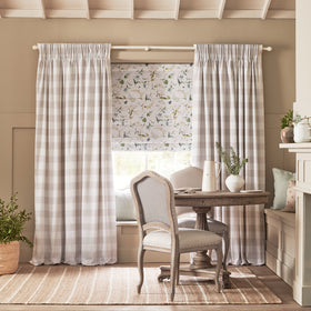 Sophie Allport Gingham Made To Measure Curtains Off White
