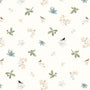 Sophie Allport Orchard Birds Blackout Made To Measure Roller Blind Off White Sample Image