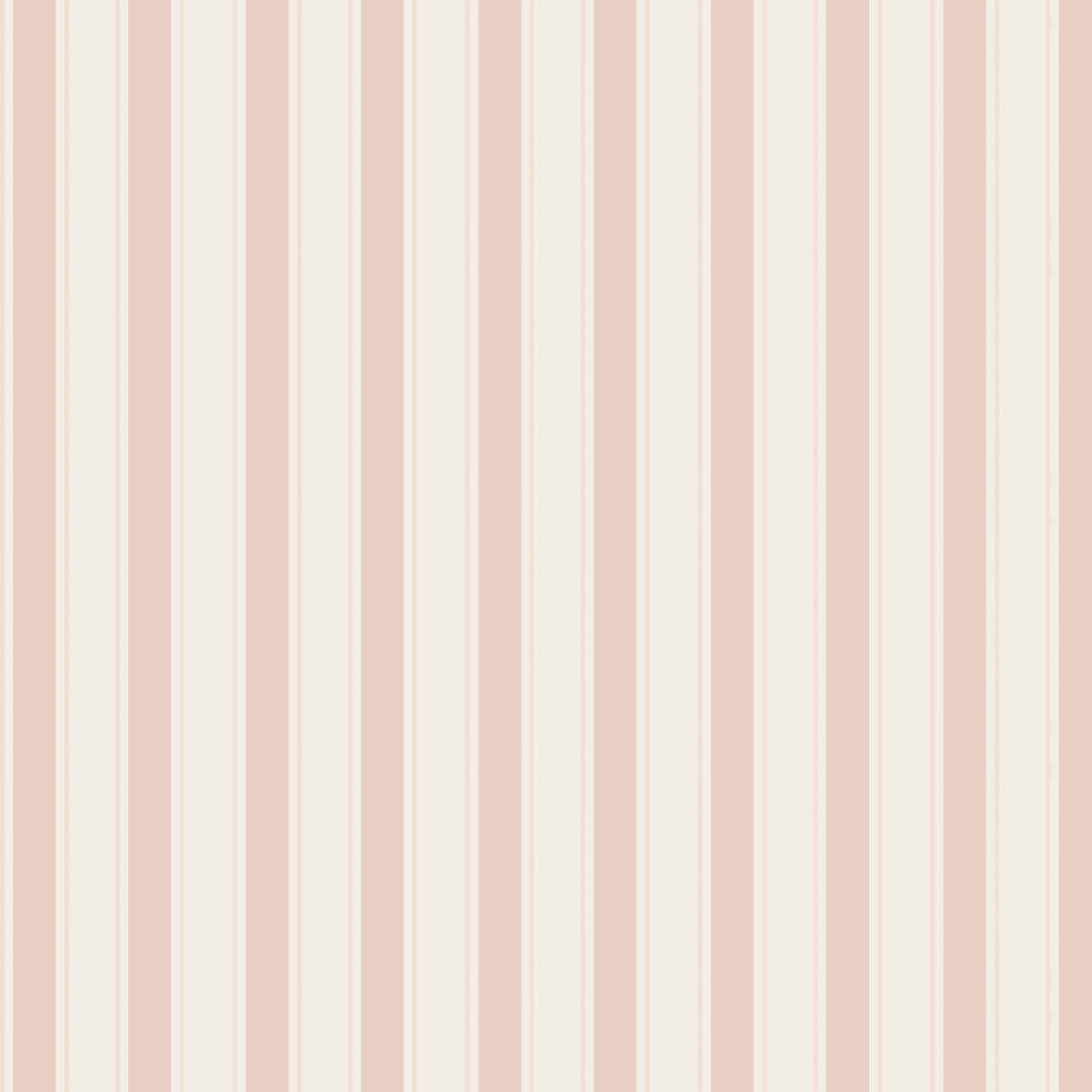 Sophie Allport Oundle Stripe Blackout Made To Measure Roller Blind Pink