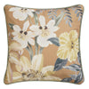 Soiree Sagara Leaf Filled Cushion 43cm x 43cm Gold