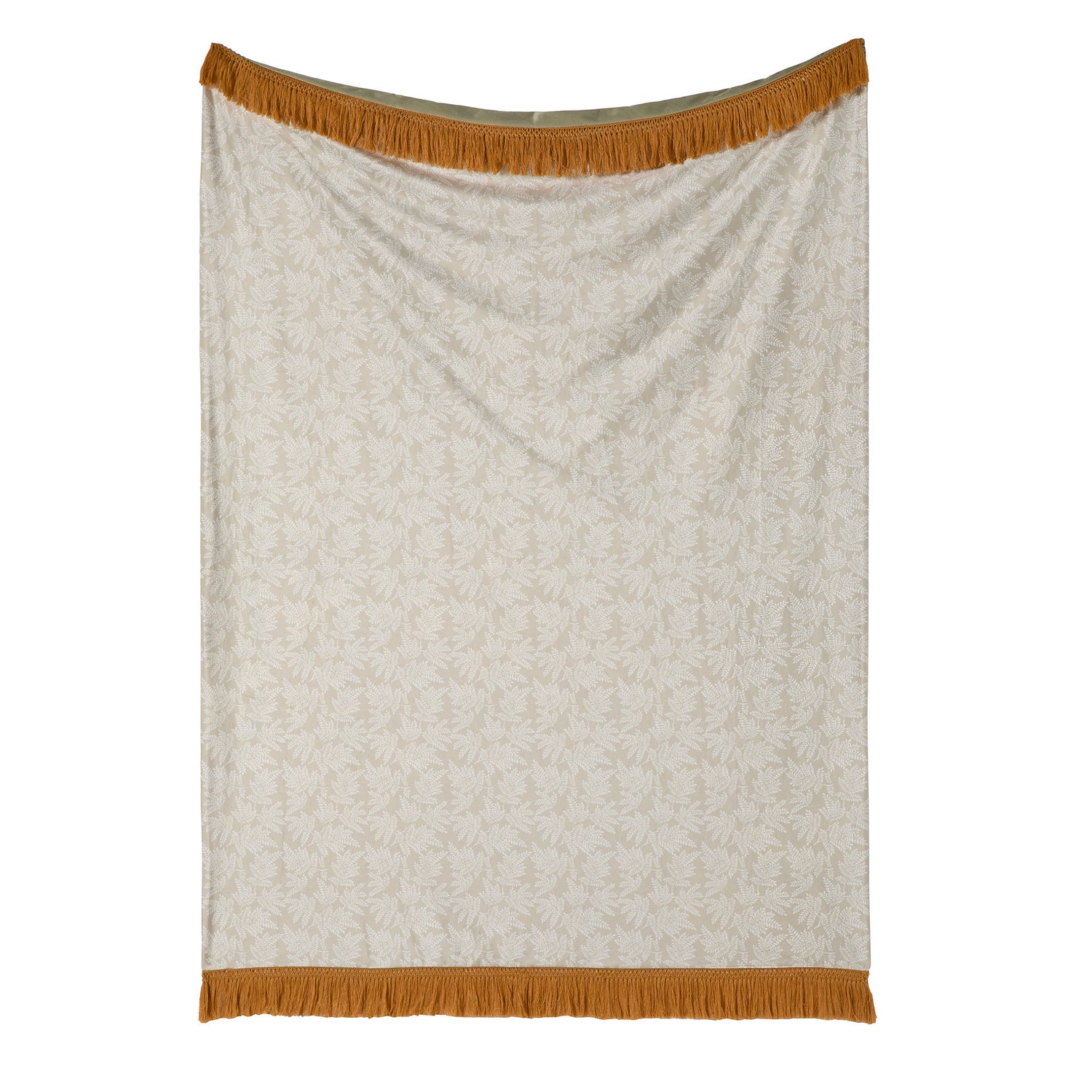 Soiree Sagara Leaf Throw 130cm x 180cm Green