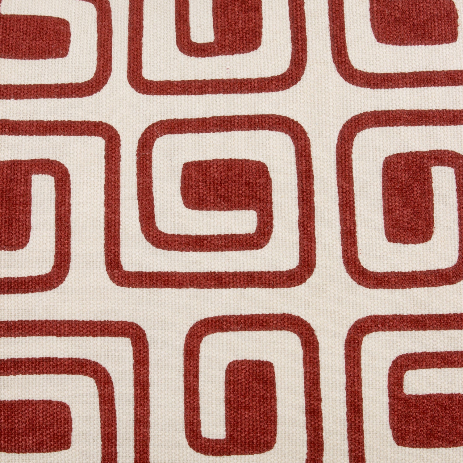 Safara Piped Cotton 35cm x 50cm Filled Boudoir Red Copper