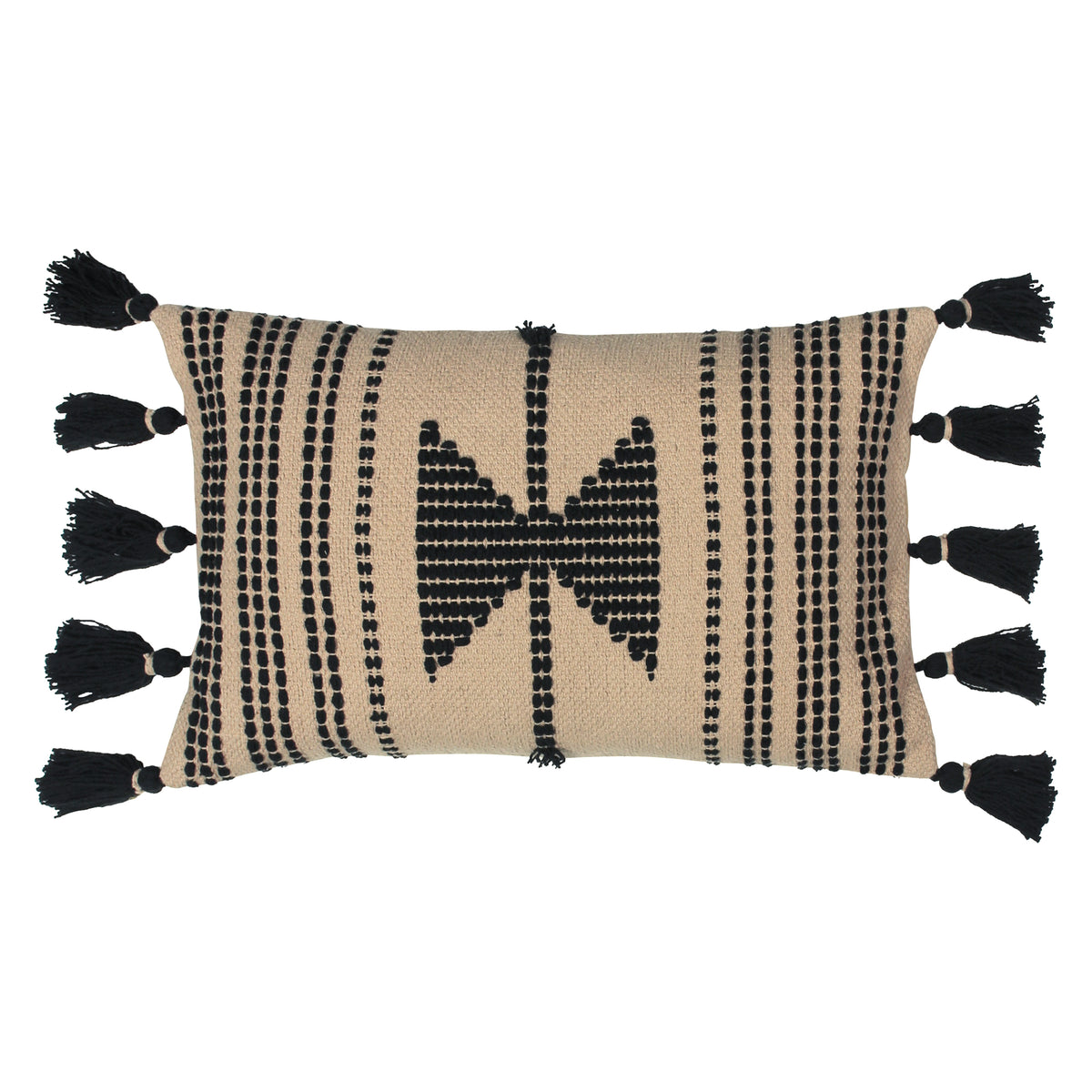 furn. Sagar Stitched 30cm x 50cm Filled Boudoir Clay