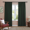 Furn Soft Chenille Ready Made Blackout Curtains Bottle