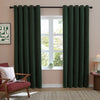 Furn Soft Chenille Ready Made Eyelet Blackout Curtains Bottle