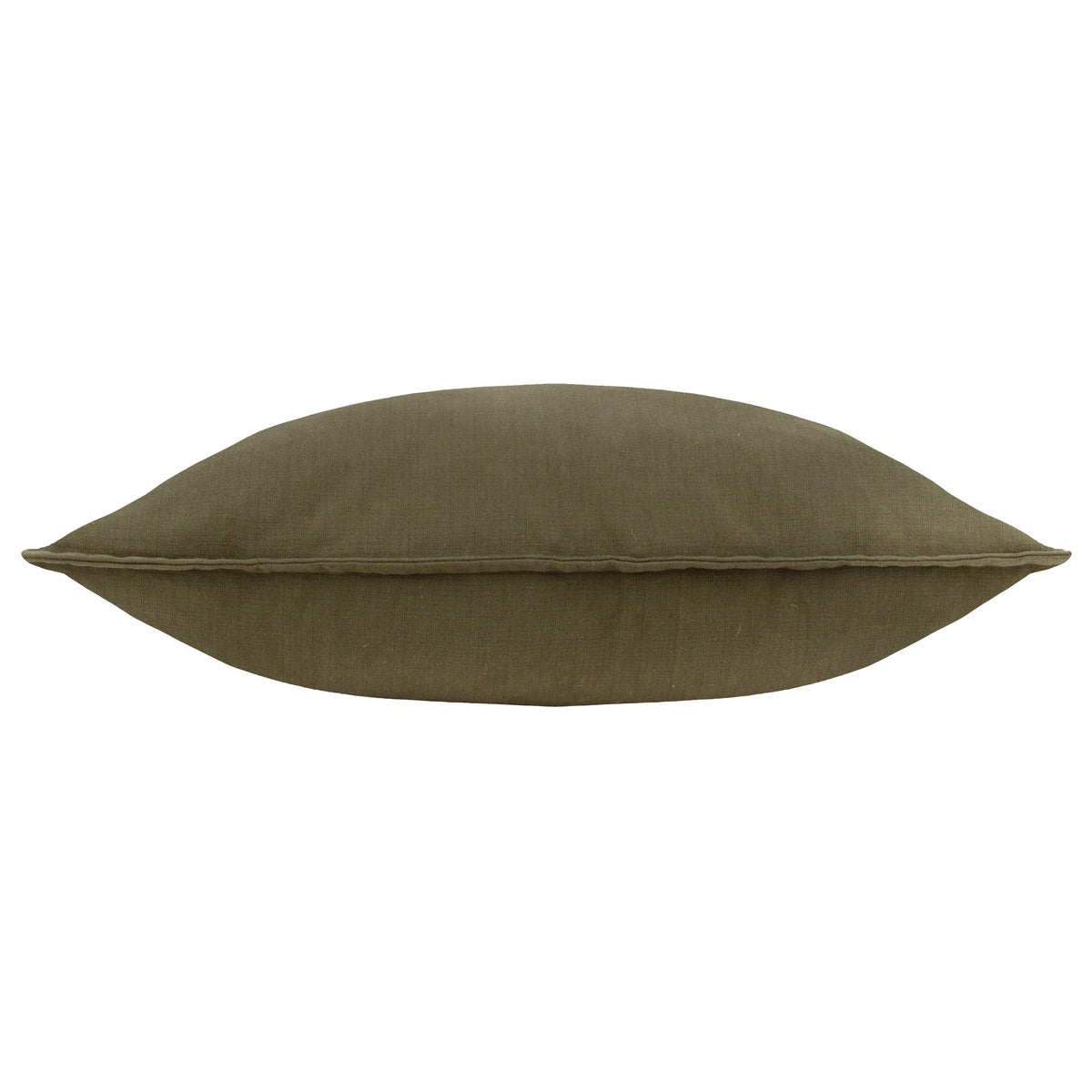 Yard Slub Cotton 50cm x 50cm Filled Cushion Lichen