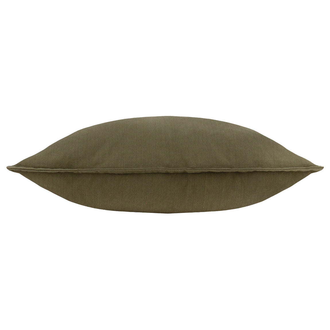 Yard Slub Cotton 50cm x 50cm Filled Cushion Lichen