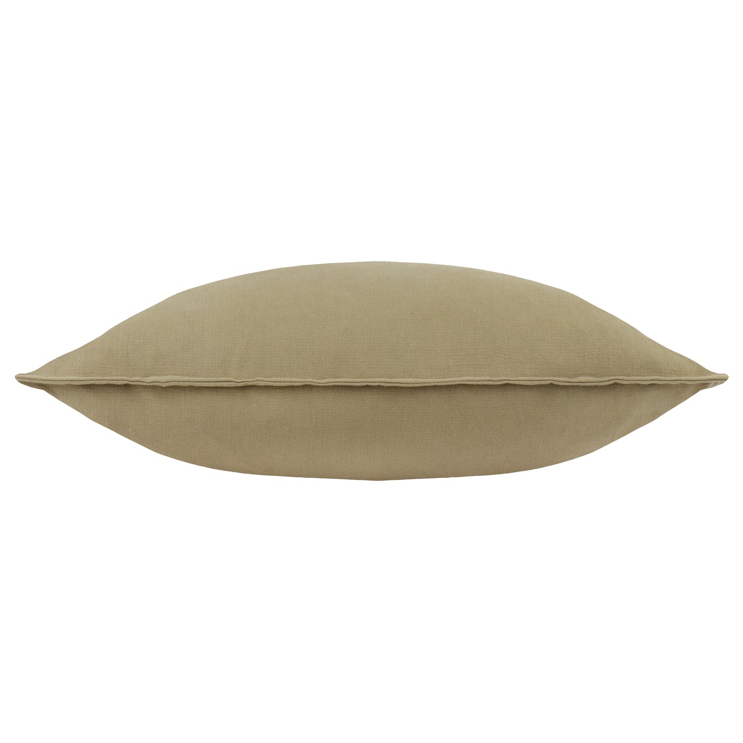 Yard Slub Cotton 50cm x 50cm Filled Cushion Moss