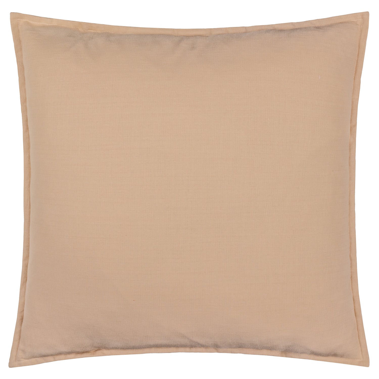 Yard Slub Cotton 50cm x 50cm Filled Cushion Natural