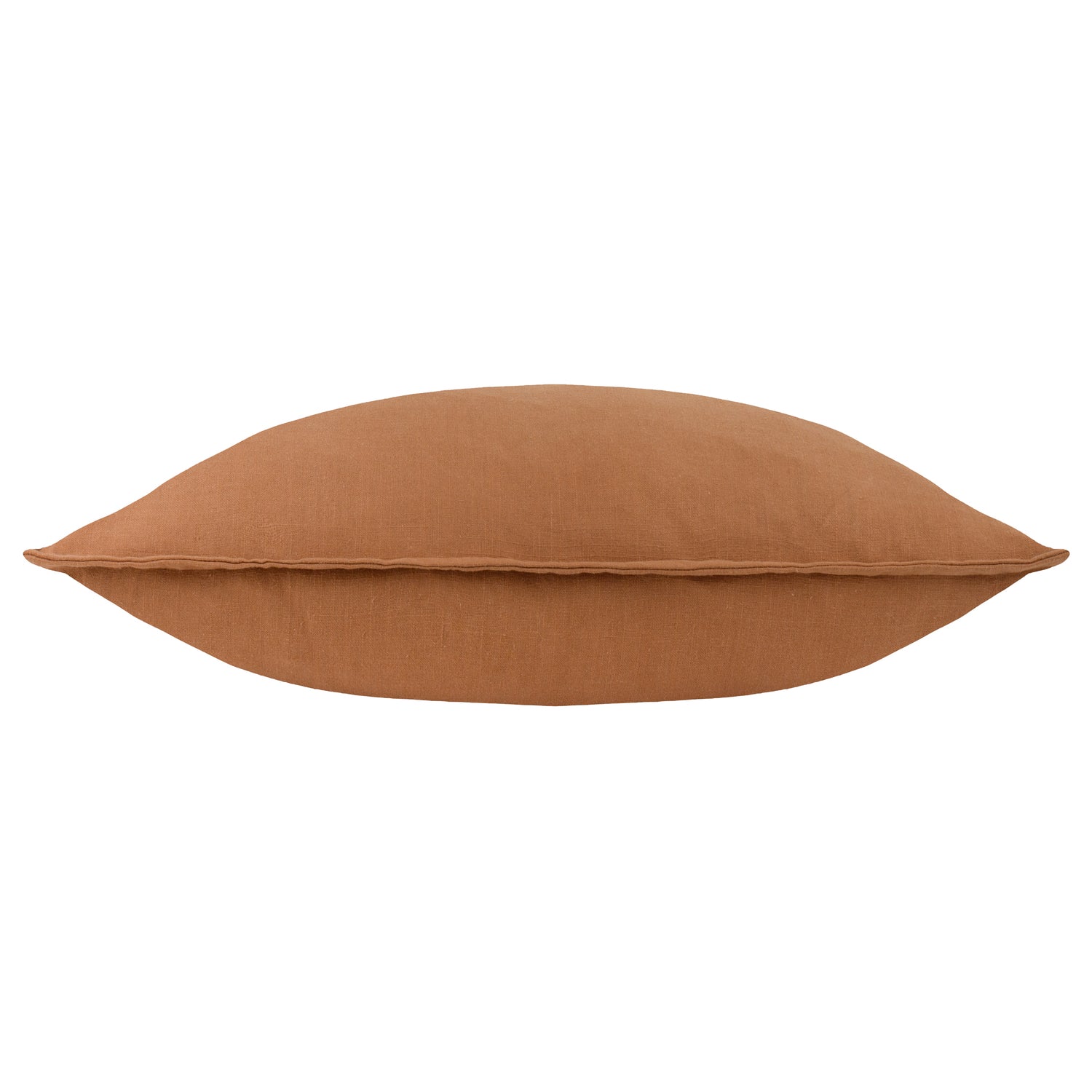Yard Slub Cotton 50cm x 50cm Filled Cushion Toffee