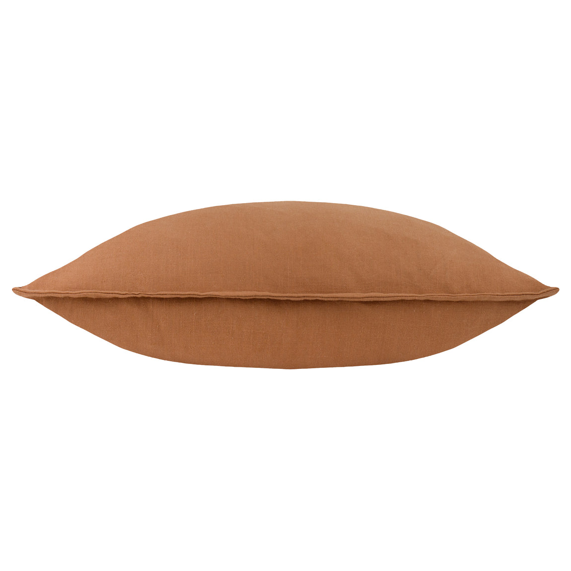 Yard Slub Cotton 50cm x 50cm Filled Cushion Toffee