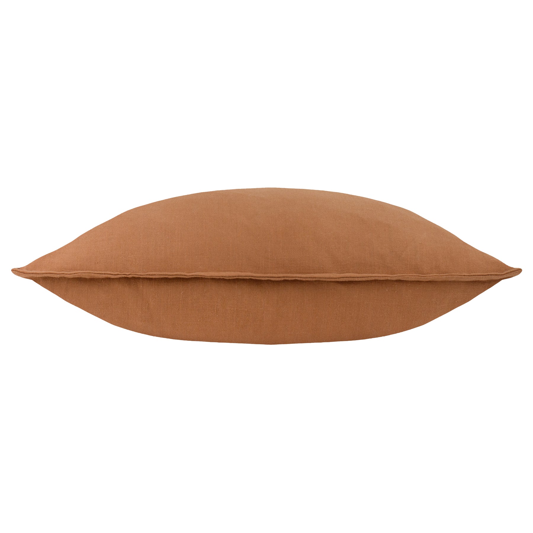 Yard Slub Cotton 50cm x 50cm Filled Cushion Toffee