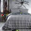 Spiders Glow in the Dark Duvet Cover Bedding Set Grey