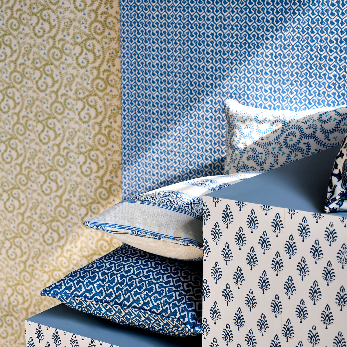 Clarke & Clarke Kalpa Fabric Ink