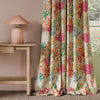 Clarke & Clarke Oceana Embroidered Printed Fabric Seafoam
