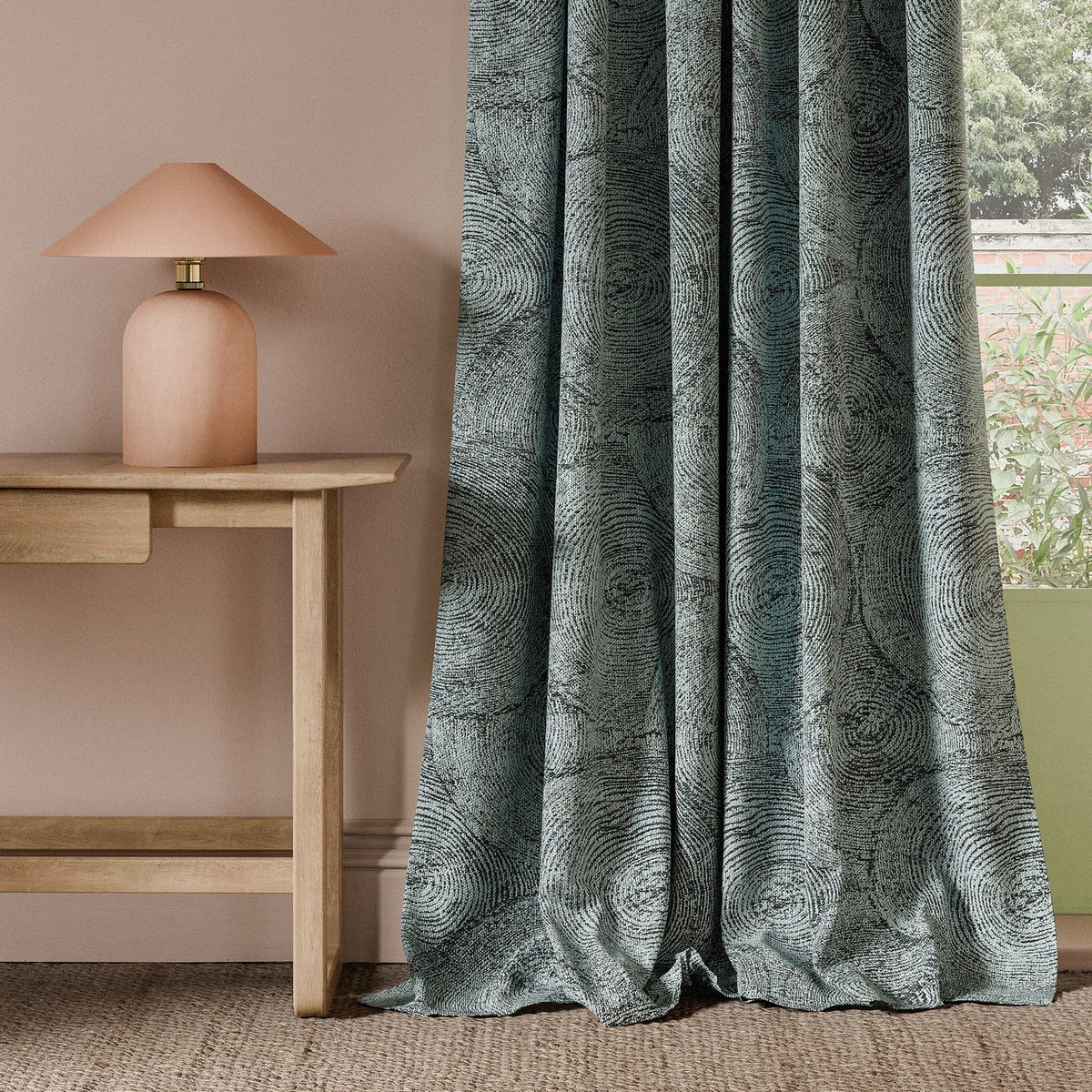 Clarke & Clarke Silvan Woven Fabric Ink