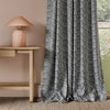 Clarke & Clarke Virgata Embroidered Fabric Ink