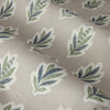 Sanderson Sessile Leaf Printed Ready Made Pencil Pleat Curtains Flax