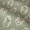 Sanderson Sessile Leaf Printed Ready Made Pencil Pleat Curtains Sage