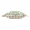 Sanderson Sessile Leaf Ruffle Trim 50cm x 50cm Filled Cushion Sage