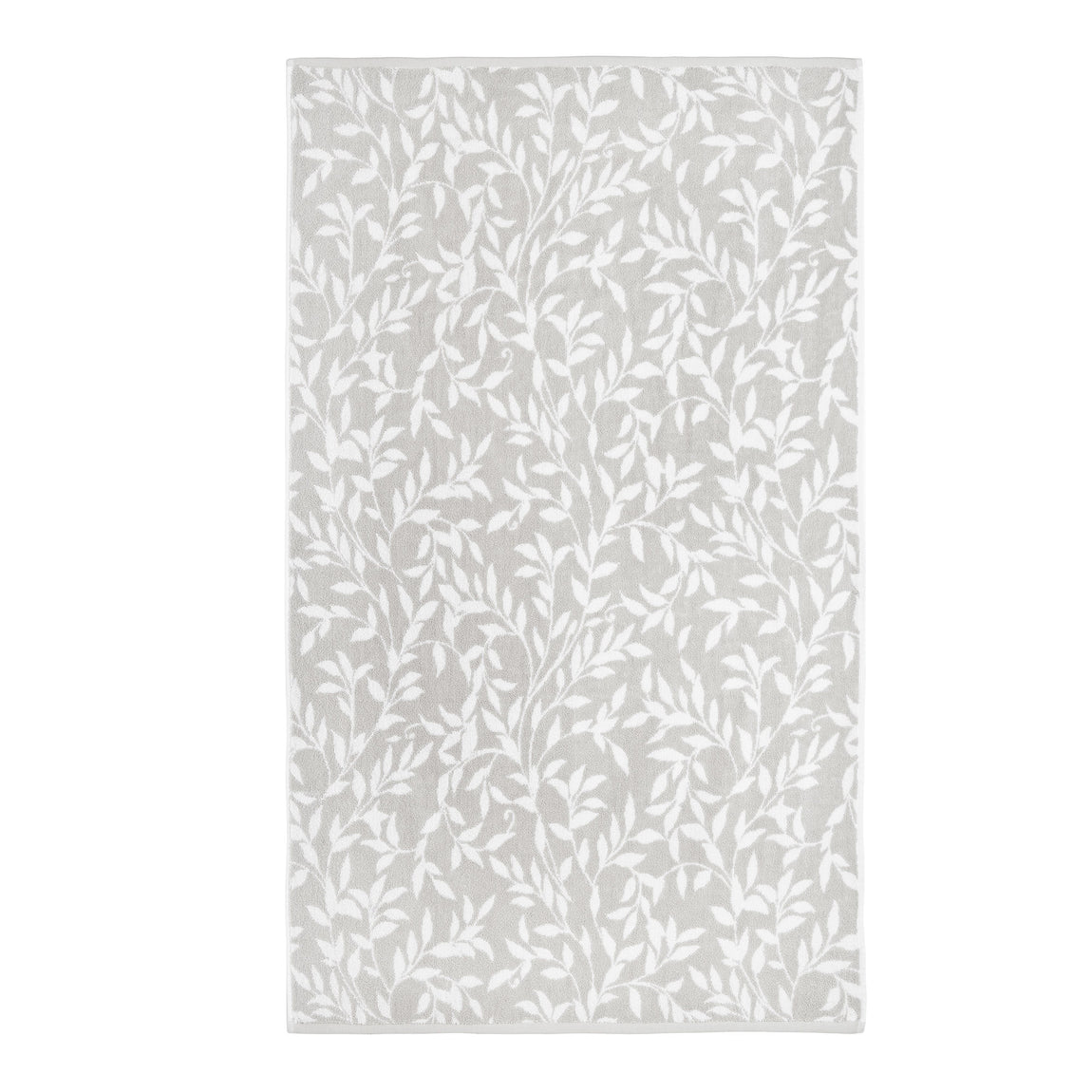 Dreams & Drapes Sandringham Leaf Towel Grey