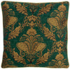 Paoletti Shiraz Traditional Jacquard Filled Cushion 45cm x 45cm Emerald