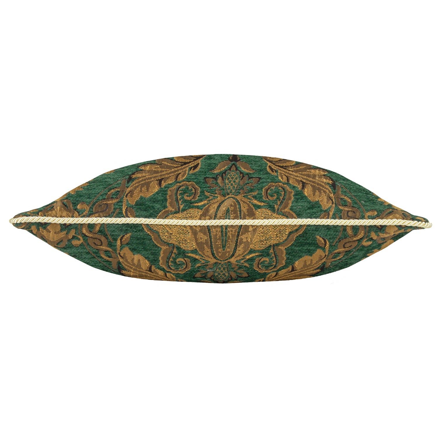 Paoletti Shiraz Traditional Jacquard Filled Cushion 45cm x 45cm Emerald