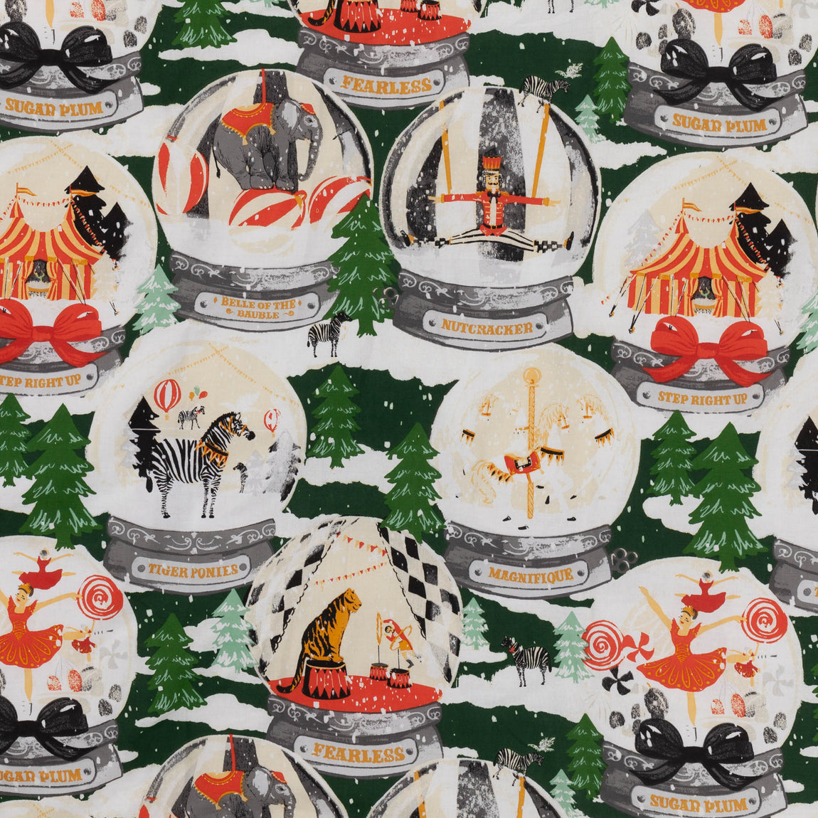 Showtime Festive Duvet Cover Bedding Set Pine