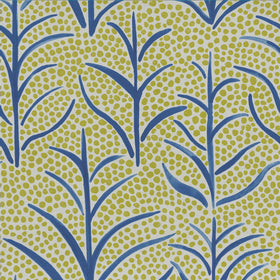 Voyage Maison Simba Print Printed Linen Fabric Citrus