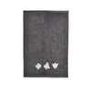 Spooky Ghosts Halloween Hand Towel Grey