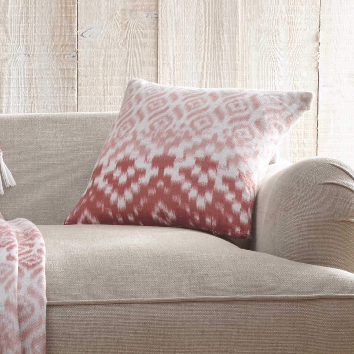 Appletree Sakari Super Soft Filled Cushion 43cm x 43cm Terracotta