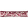 Skandi Woodland Animal Velvet Draught Excluder Berry