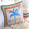 Fusion Soleil Palm Outdoor 43cm x 43cm Filled Cushion Multi