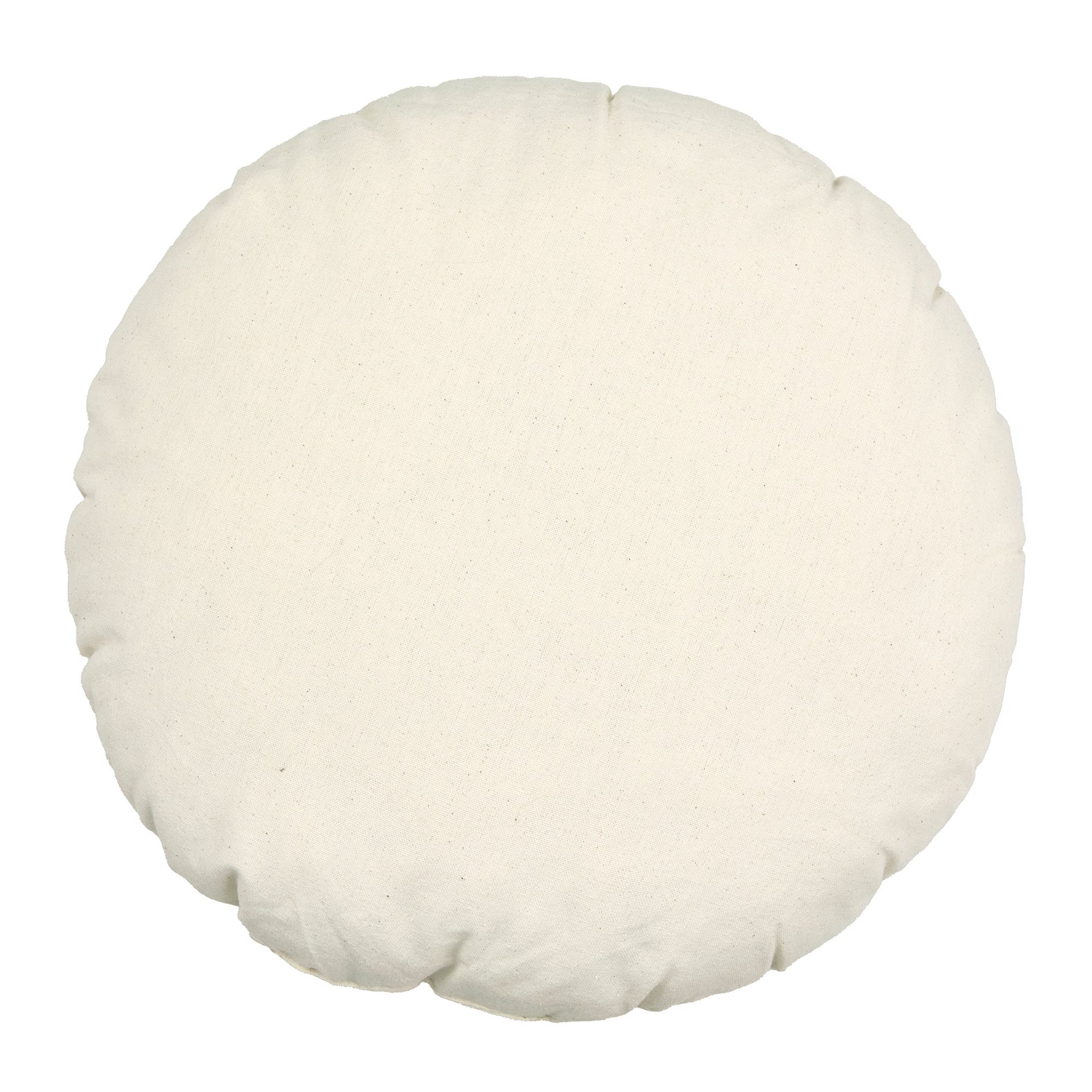 Fusion Soleil Textured Embroidery 40cm Round Filled Cushion Yellow