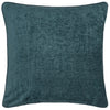 Morris & Co. Snakes Head Chenille 55cm x 55cm Filled Cushion Indigo Leaf Green