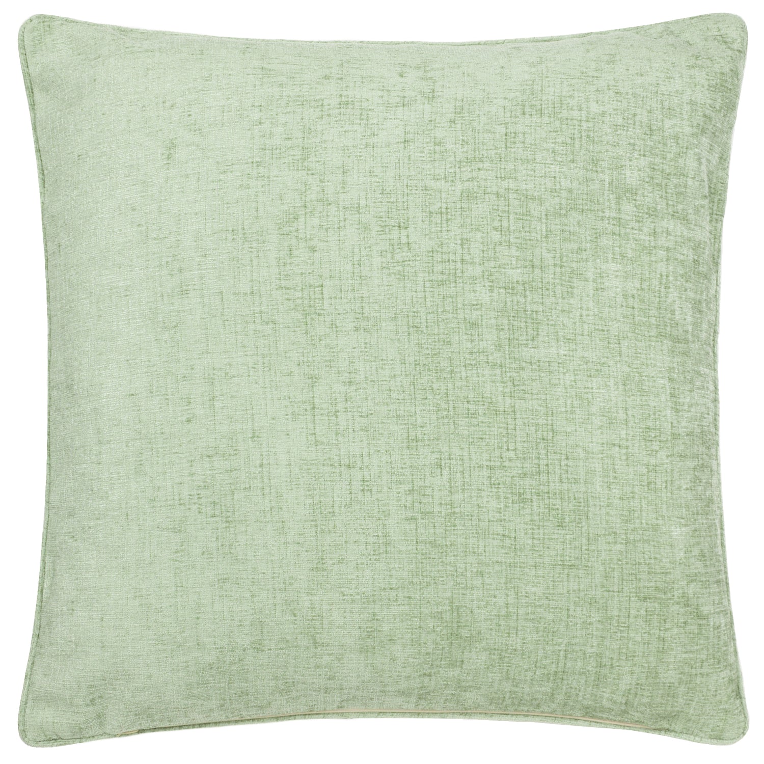 Morris & Co. Snakes Head Chenille 55cm x 55cm Filled Cushion Stone Sunflower