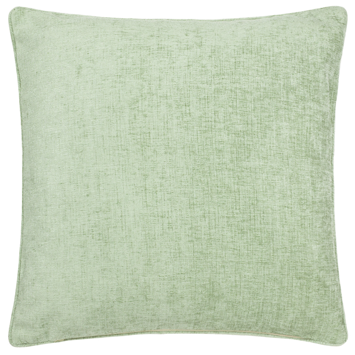Morris & Co. Snakes Head Chenille 55cm x 55cm Filled Cushion Stone Sunflower