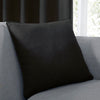 Fusion Sorbonne Filled Cushion 43cm x 43cm Black