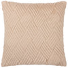 Paoletti Sonnet Cut Faux Fur Filled Cushion 45cm x 45cm Brulee