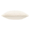 Paoletti Sonnet Cut Faux Fur Filled Cushion 45cm x 45cm Ecru