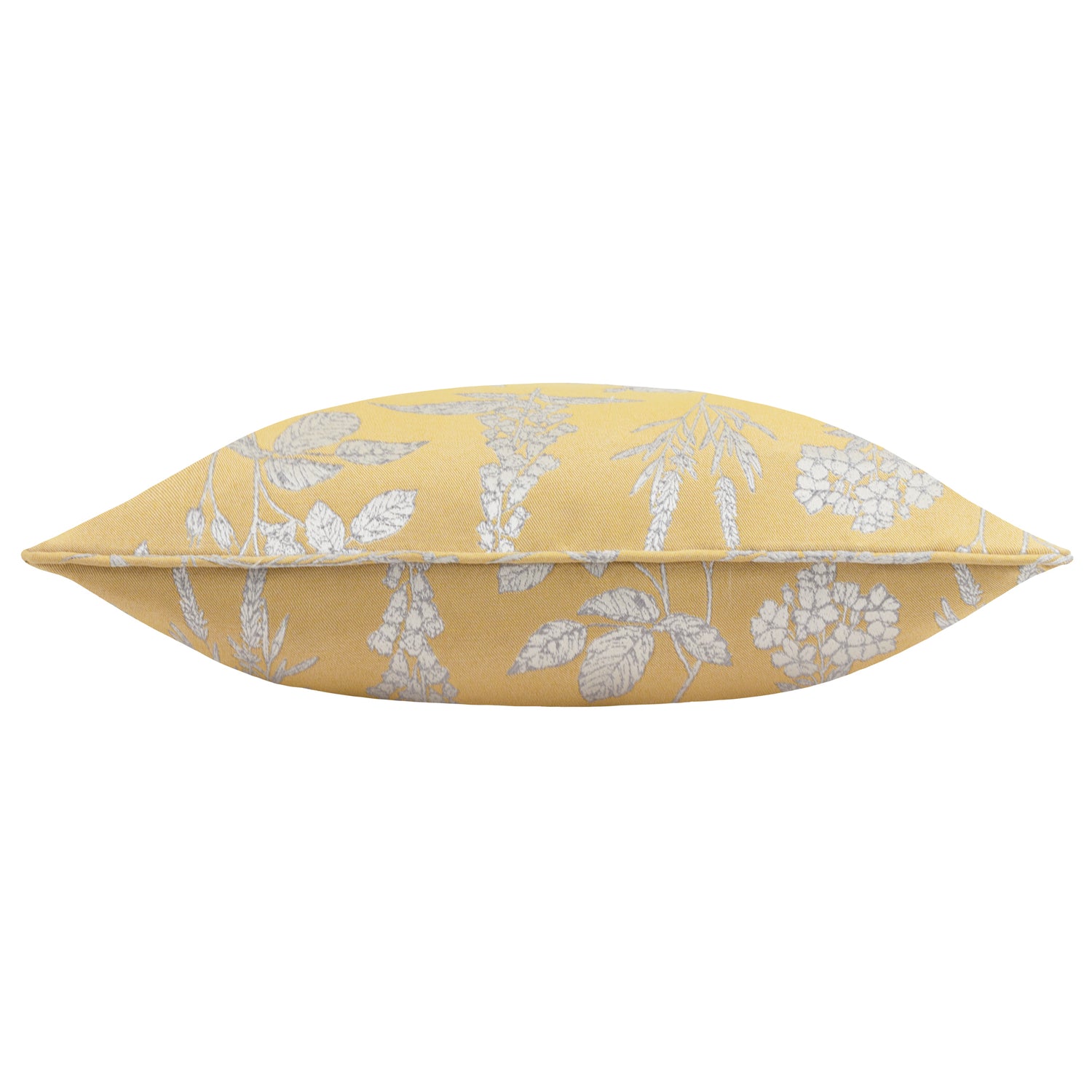 Wylder Nature Sophia Floral Jacquard Filled Cushion 50cm x 50cm Gold
