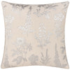 Wylder Nature Sophia Floral Jacquard Filled Cushion 50cm x 50cm Natural